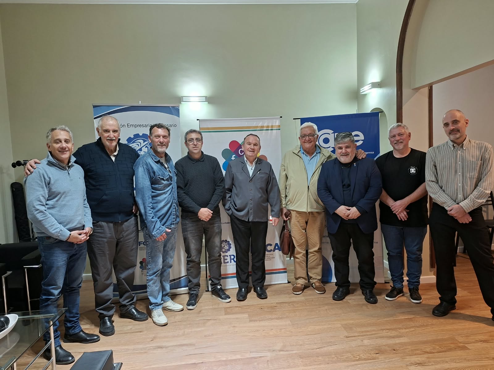 Participación del Centro Económico Caseros en encuentro con la Federación Santafesina de Centros Comerciales Abiertos